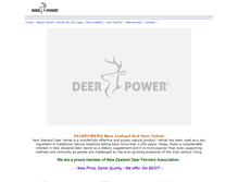 Tablet Screenshot of deerpower.com